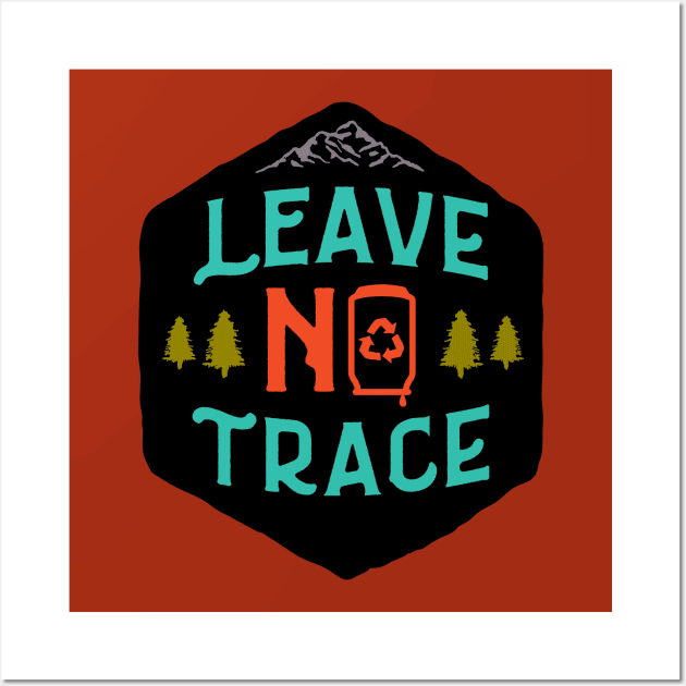 Leave No Trace Wall Art by Wild for Beer